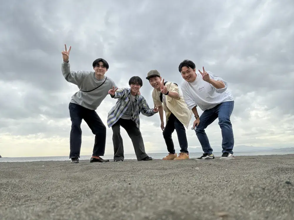 バスツアー！海バックが映えてます。